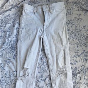 Stretchy White AE Jeans